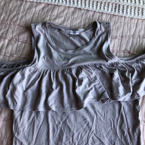 Grayish purple blouse - Picture 2 of 2